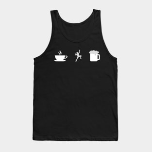 Things To Do List - Coffee, Climber and Beer lover Tank Top